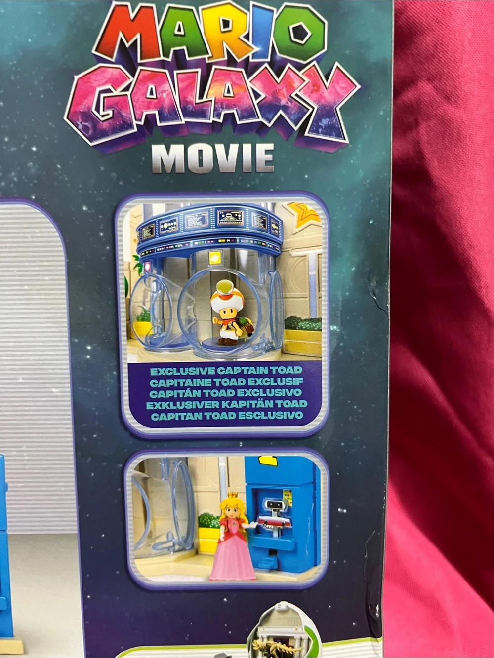 Nintendo Super Mario Galaxy Playset with Blue and Yellow Accents